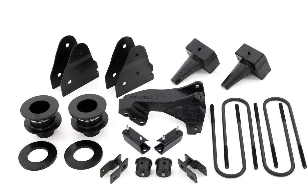 Ford F250 2011-2020 ReadyLift 3.5'' SST Lift Kit with 4'' Tapered Blocks for 1 Piece Drive Shaft Without Shocks