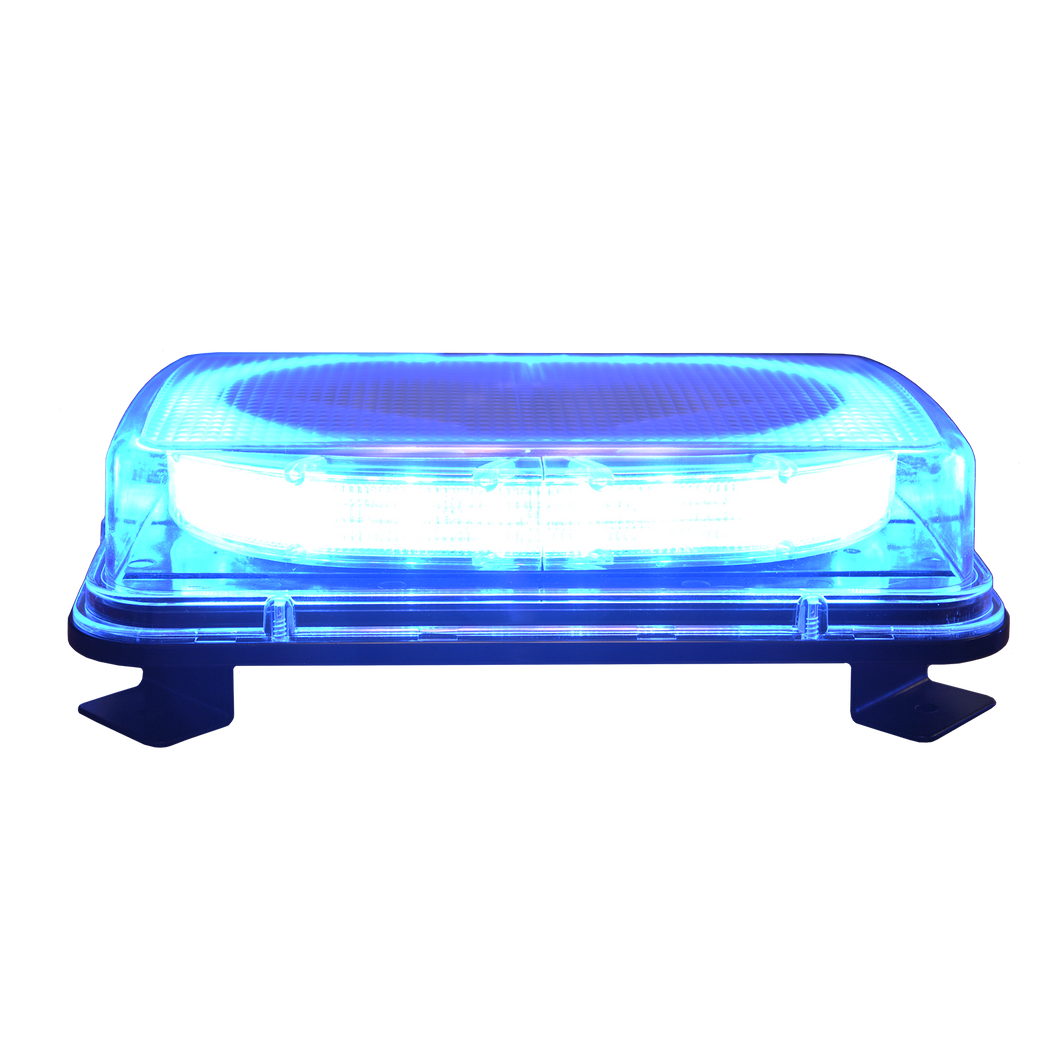 Amber||Blue LED Synchronizable Warning Light Bar – Bracket Mount