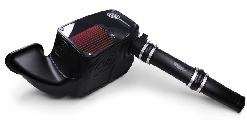 Cold Air Intake For 14-18 Dodge Ram 1500 3.0L EcoDiesel V6 Cotton Cleanable Red S&B