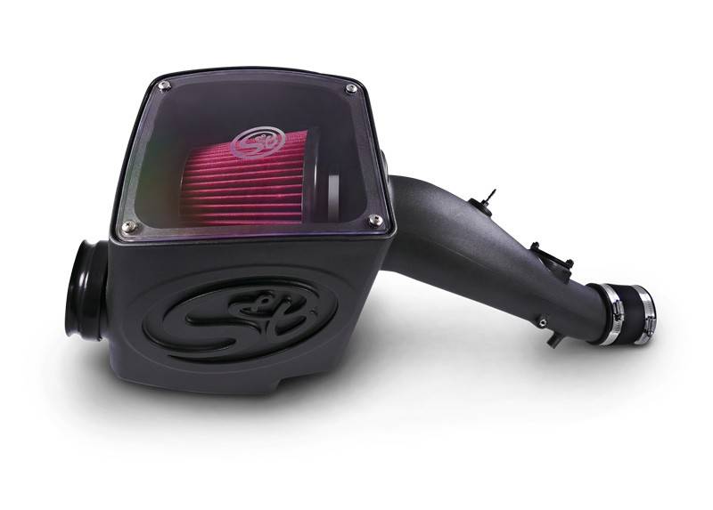 Cold Air Intake For 05-11 Toyota Tacoma 4.0L Oiled Cotton Cleanable Red S&B