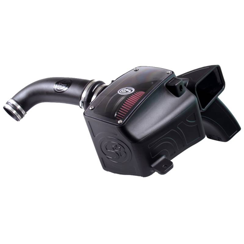 Cold Air Intake For 03-08 Dodge Ram 2500 3500 5.7L Dry Dry Extendable White S&B